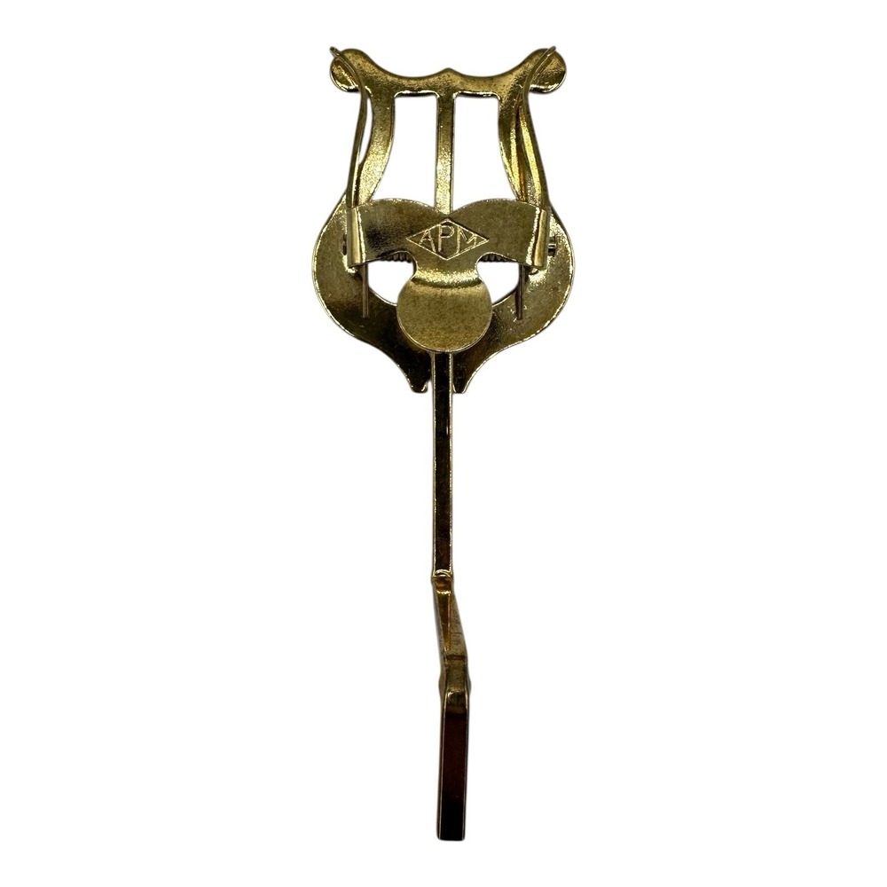 Saxophone Marching Music Lyre American Plating